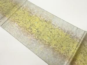 引箔抽象模様袋帯